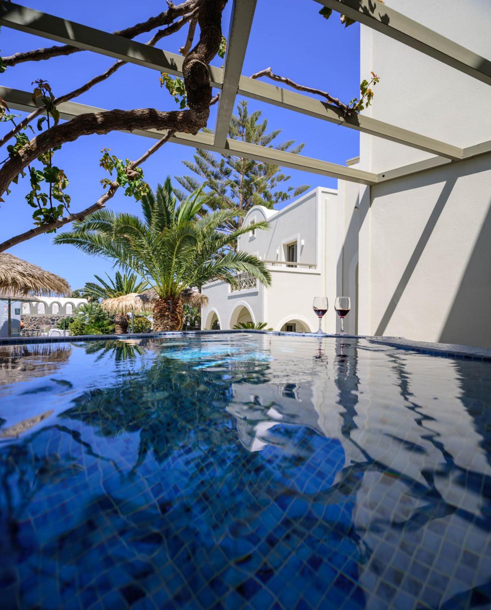 Zephyros Hotel Kamári المظهر الخارجي الصورة
