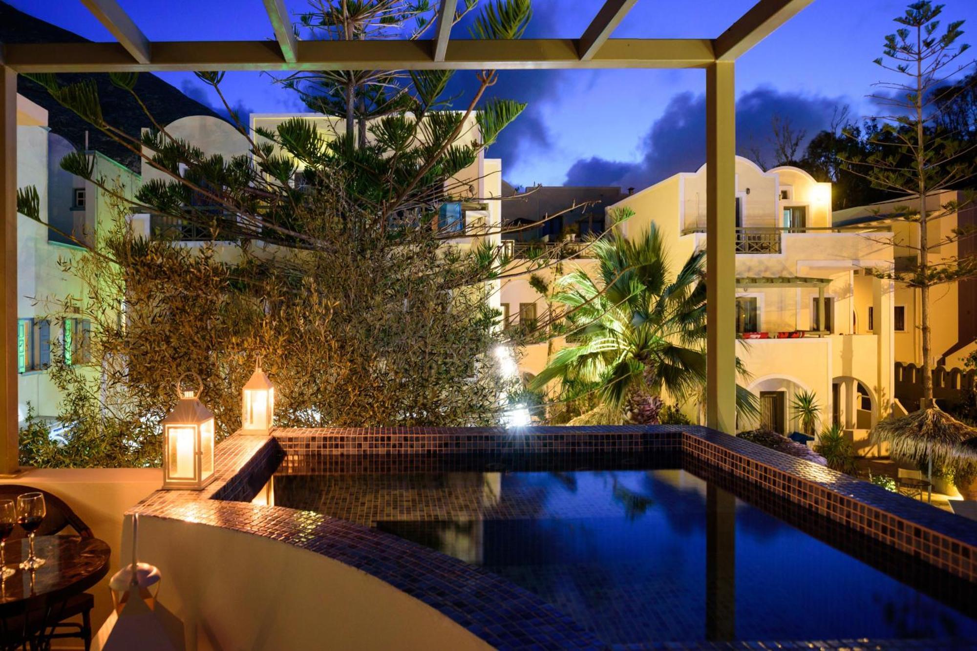 Zephyros Hotel Kamári المظهر الخارجي الصورة